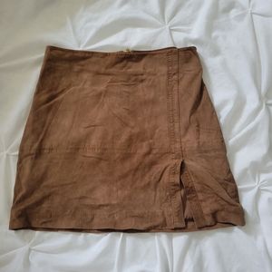 Guess Suede skirt with small slit